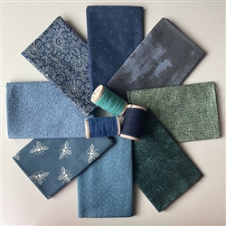 One-of-a-Kind Fat Quarter Bundle of 8