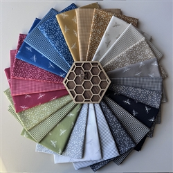 24 Petite Beehive Fat Quarters