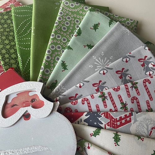 RETRO HO HO Designed By Renee Nanneman For Andover Fabrics.