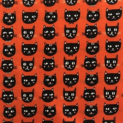 GC 8051-Orange Cat Faces