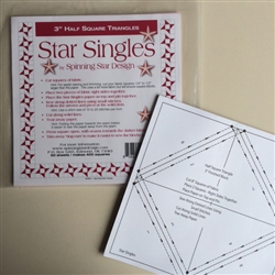 Star Singles 3" HST Paper