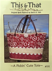 A Pickin' Cute Tote Pattern #191