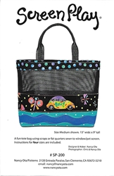 SCREEN PLAY Tote Pattern