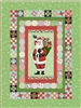 HO HO HO RED SANTA Quilt Kit