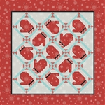 SMITTEN RED MITTENS Quilt Kit