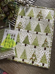 Tiny Tree Mini-Quilt Kit with TEMPLATE/PATTERN