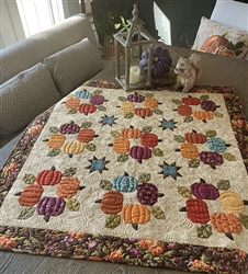 Wildberry Spice Pumpkins Quilt Kit