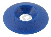 Go Kart Counter Sunk Blue Conical Washer 8mm