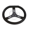 340 mm (13.4 inches) Suede TaG Shifter Kart Steering Wheel