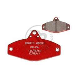 Front Brake Pad 220 Red  (Sold as a set of 2)