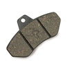 Righetti K183 Rear Brake Pad, Hard Type (111), Black Color (sold as a set of 2)