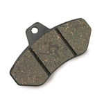 Righetti K183 Rear Brake Pad, Hard Type (111), Black Color (sold as a set of 2)