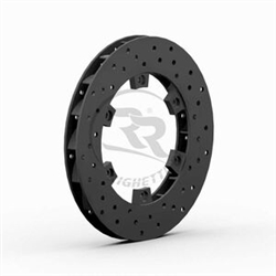 200x18mm Vented Brake Disk Rotor Drilled