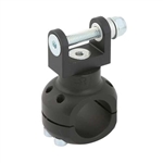 Aluminum Water Pump Support Clamp - 28 mm Diameter