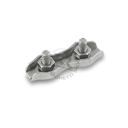 Shaped Clamp With Double Screw
