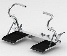 Adjustable Go Kart Pedal and Foot Rest Set Complete Platform Style