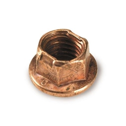 CIK Copper Flanged Nut M8