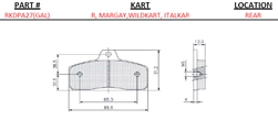 Margay Rear (For Aluminum Rotors)