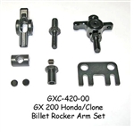 Clone / Honda GX200 Billet Steel Rocker Arm Set. 1.3:1 ratio
