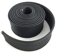 Braided Silencer Sleeve Mesh 1.5" (per foot)