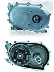 2:1 Reduction Gear Box With Wet Clutch For Rental Karts Up To 10 HP