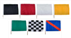 Go Kart Racing Flags With Dowels Complete Set