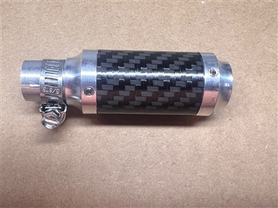 .500 Carbon Fiber Muffler