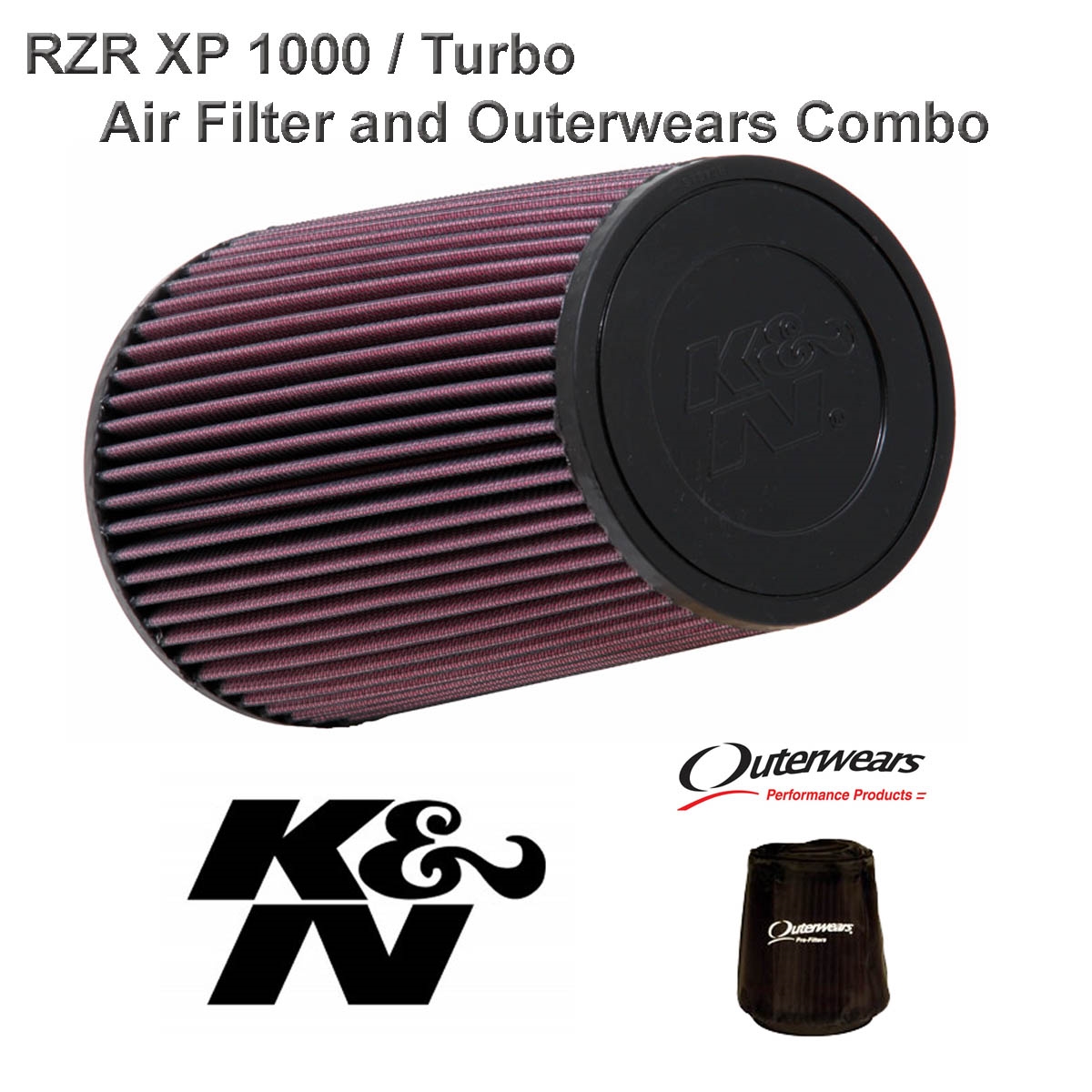 Polaris RZR XP 1000 Turbo knfilters RE-0810