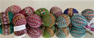 Beaded Egg - Sparkly glass beads