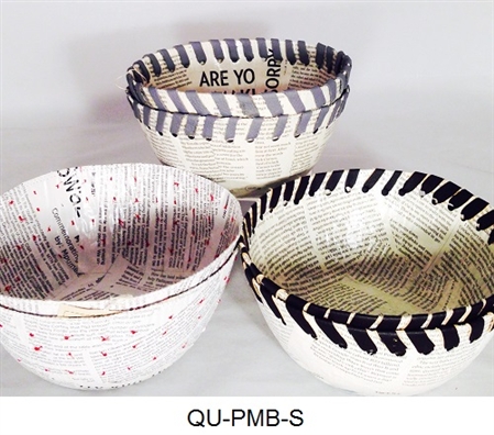 Papier Mache Bowls - Small