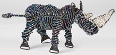 Bead & Wire Animal - Rhino