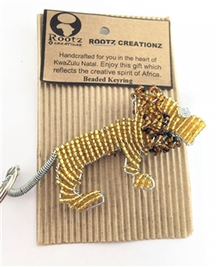 Keychains - Beaded Lion