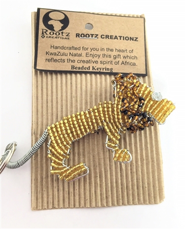 Keychains - Beaded Lion