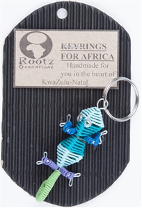 Telephone Wire Keychain - Chameleon