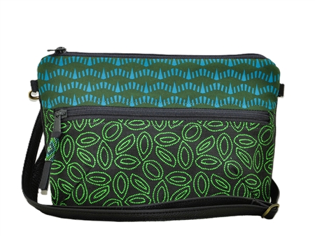 Crossbody/Belt Bag/Blue Green