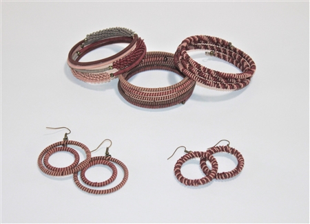 Spiral Bracelets & Earrings -Brandy Snaps