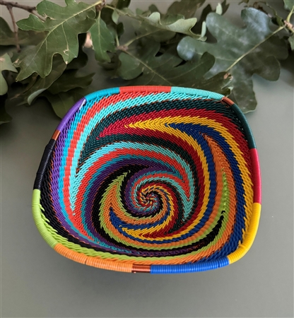 African Spirit Mini Square Bowl