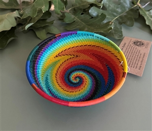 African Spirit Small Shallow Bowl