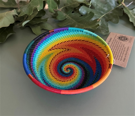 African Spirit Small Shallow Bowl