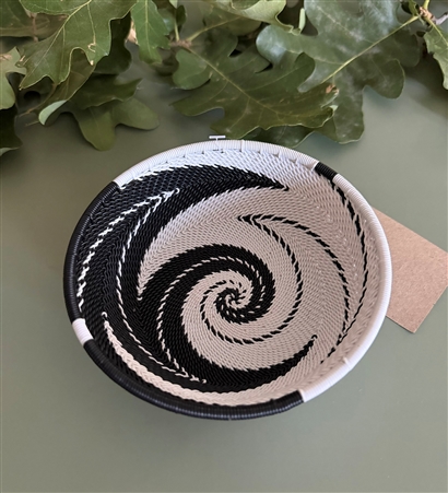Africa Eclipse Small Shallow Bowl