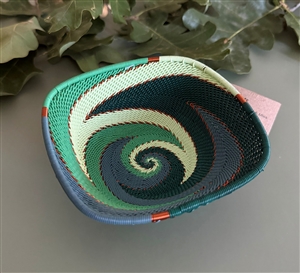 Emerald Mini Square Bowl