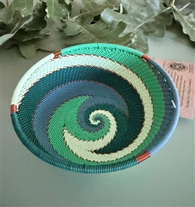 Emerald Small Shallow Bowl