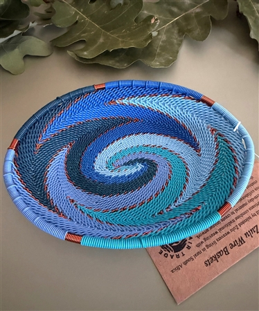 TW Small Oval Bowl - Sapphire