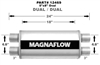 Magnaflow 5x8 Dual 3" In/Dual 3" Out 18" Stainless Muffler