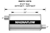Magnaflow 5x11 Singe 3" In/Single 3" Out 22" Stainless Muffler Offset/Offset