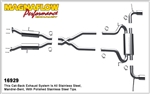 Magnaflow Dual Catback Exhaust System 2011-2014 Jeep Grand Cherokee 5.7L Hemi - Stainless Steel