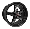 Racestar 92 Drag Star 17x10.5 Gloss Black Rear Wheel 5x5.5