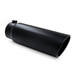 MBRP 5" Black Rolled End Exhaust Tip - 18" Long w/ 4" Inlet