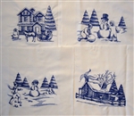 Toile Winter Scenes