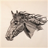 Mustang Horse Head